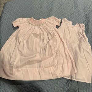 Strasburg Dress with Slip, Smocked